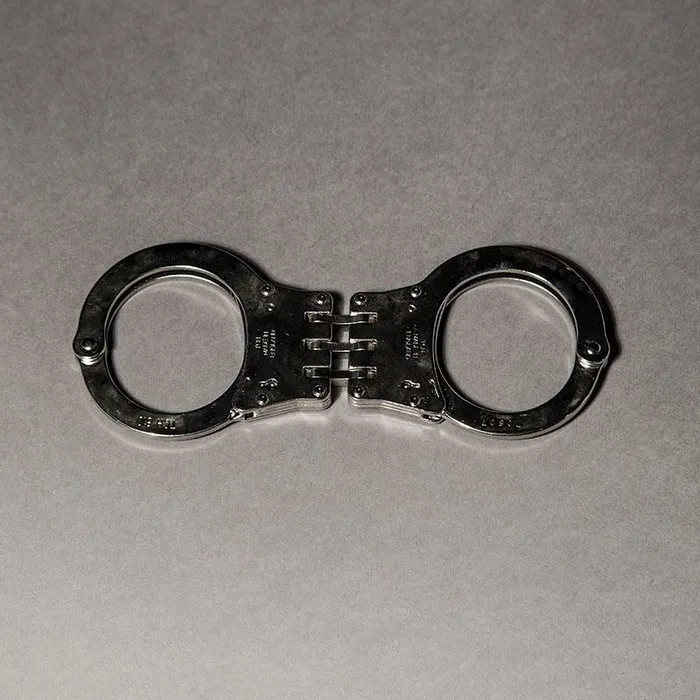 TCH UK 810 Hinged Steel Handcuff TCH UK Male Sex Toys