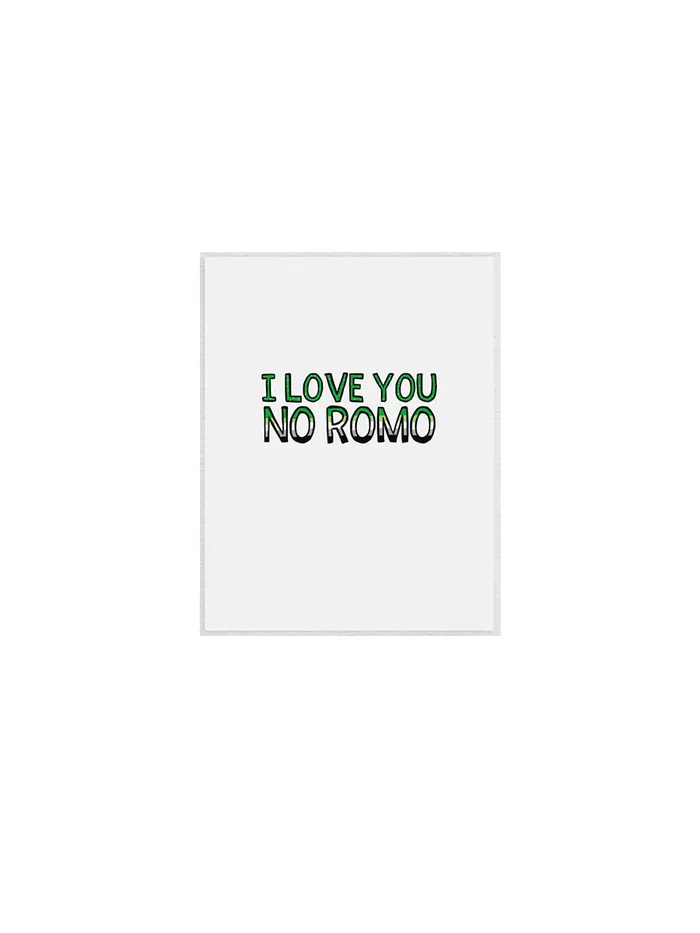 That Queer Card Co Vibrators I LOVE YOU NO ROMO