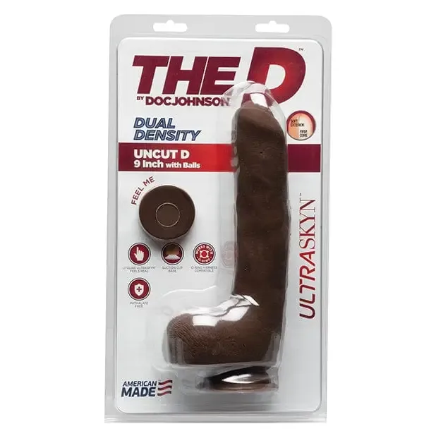 The D 9 Uncut D Wballs Doc Johnson Dildos