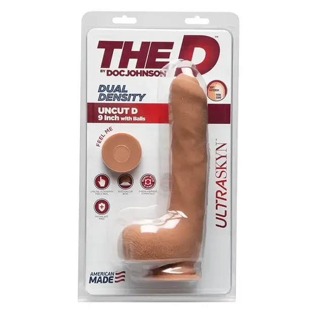 The D 9 Uncut D Wballs Doc Johnson Dildos The D 9 Uncut D Wballs Doc Johnson Dildos