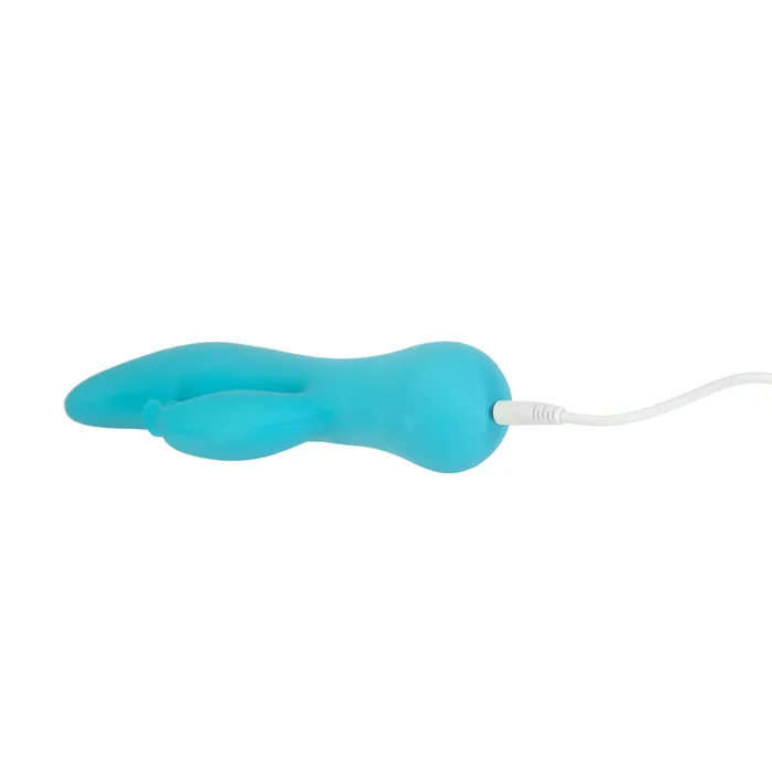 The Kissing Swan Dual Action Vibrator Blue Swan Vibrators