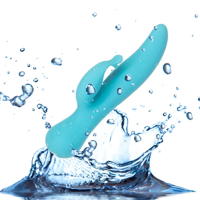 The Kissing Swan Dual Action Vibrator Blue Swan Vibrators