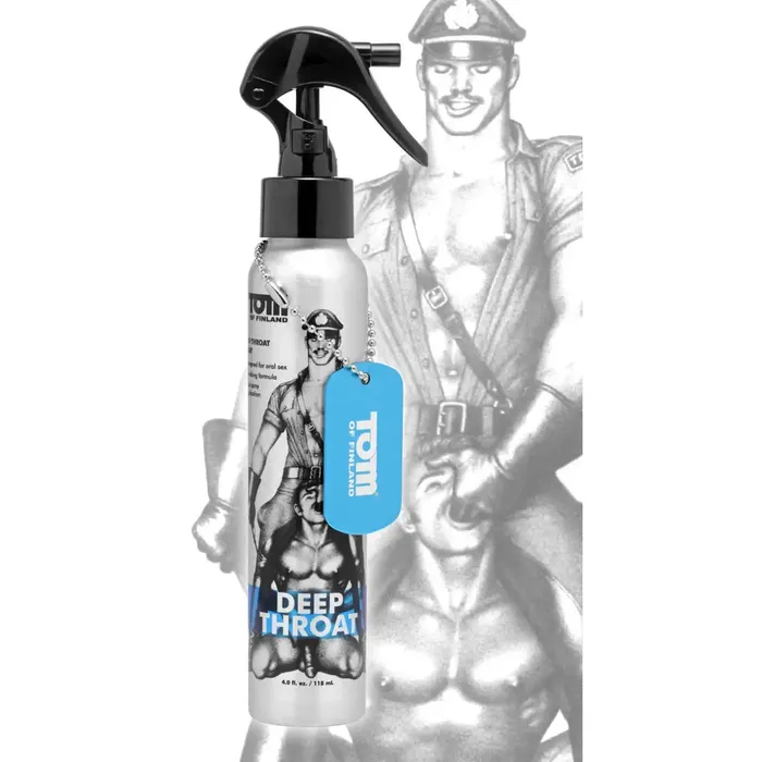 Tom of Finland Anal Tom Of Finland Deep Throat Spray 4 Oz
