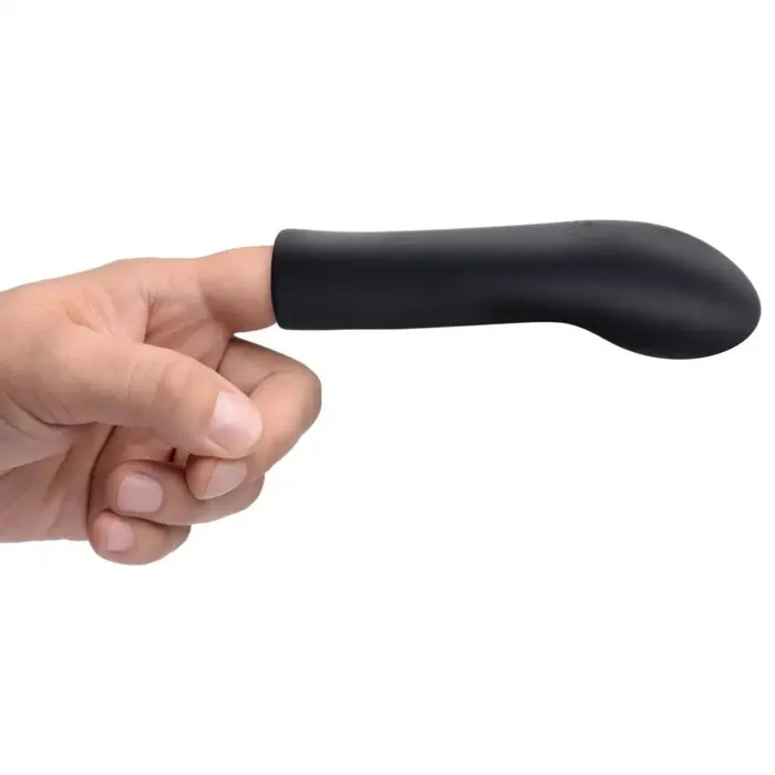 Trinity Vibes Female Sex Toys 10x Vibrating Curved Silicone Finger Massager Trinity Vibes Female Sex Toys 10x Vibrating Curved Silicone Finger Massager