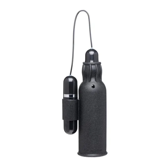 Trinity Vibes Male Sex Toys Lightning Stroke Silicone Stroker With Vibrating Bullet Trinity Vibes Male Sex Toys Lightning Stroke Silicone Stroker With Vibrating Bullet