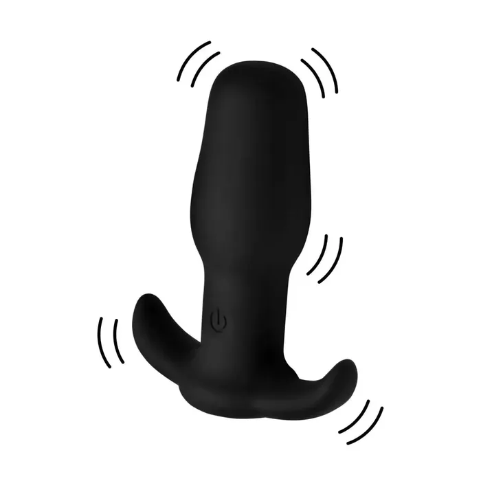 Under Control Male Sex Toys Silicone Anal Plug With Remote Control
