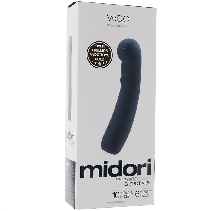 VeDO Vibrators Midori GSpot Vibe in Just Black VeDO Vibrators Midori GSpot Vibe in Just Black