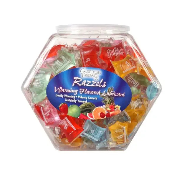 Vibrators California Fantasies Razzels Assorted Pillow Pak Fishbowl 100pc Vibrators California Fantasies Razzels Assorted Pillow Pak Fishbowl 100pc