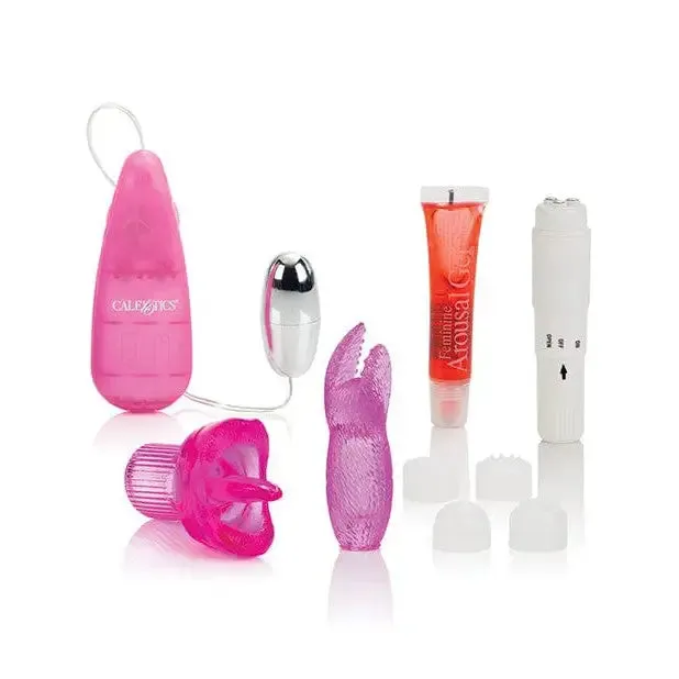 Vibrators Her Clit Kit Multi Color CalExotics