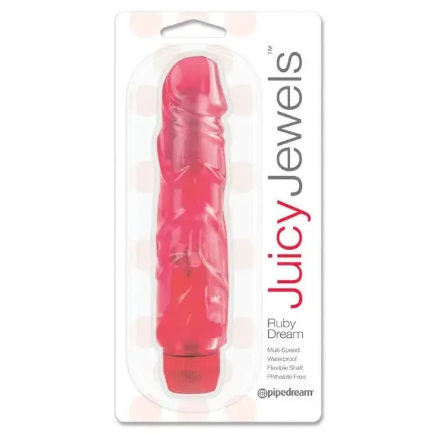Vibrators Juicy Jewels Juicy Jewels Ruby Dream Vibrator Red