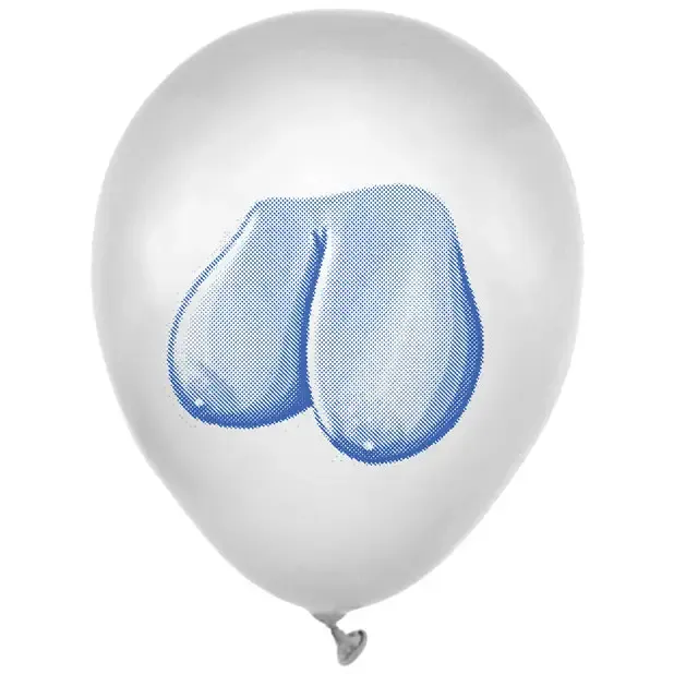 Vibrators Little Genie Candyprints Dirty Balloons Boob Balloons