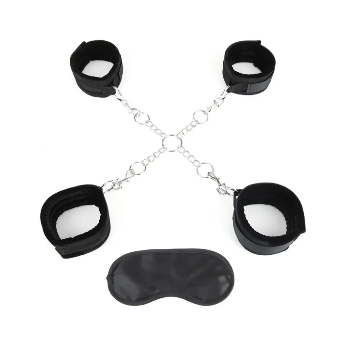 Vibrators Lux Fetish Lux Fetish Deluxe Chain Hogtie