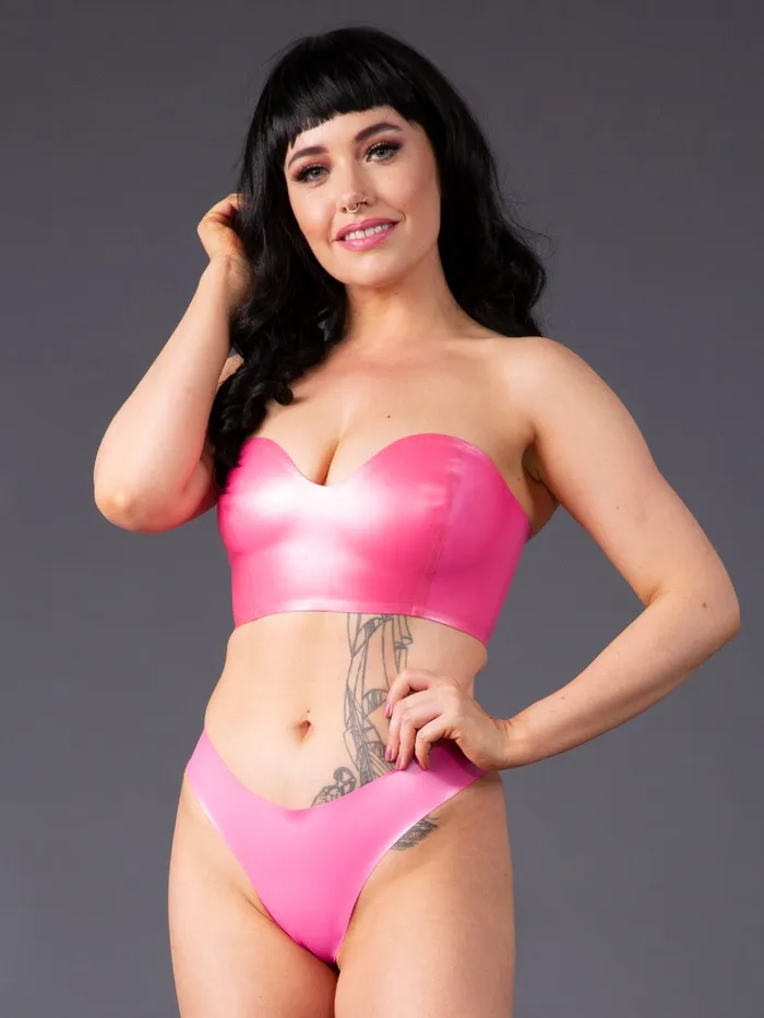 Vibrators Metallic Latex Thong Fuchsia HonourSkintwocom Vibrators Metallic Latex Thong Fuchsia HonourSkintwocom