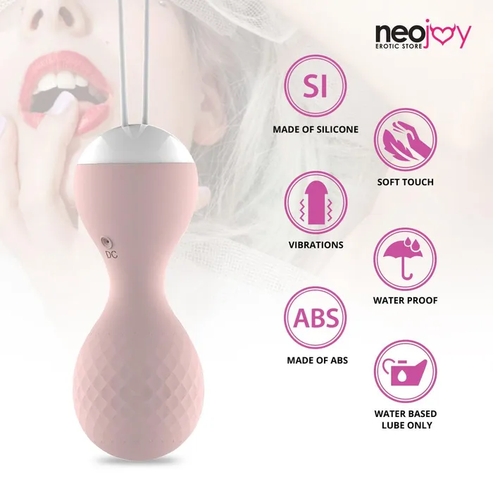 Vibrators Neojoy Dual Vibe Pink Clitoral and Nipple Vibrators Neojoy
