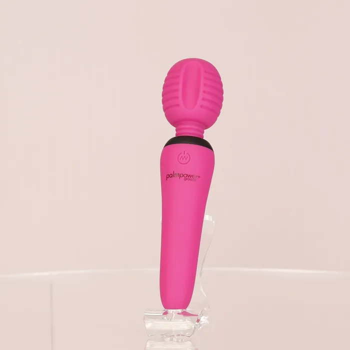Vibrators PalmPower Groove Mini Wand Massager Pink PalmPower
