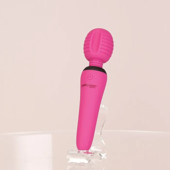 Vibrators PalmPower Groove Mini Wand Massager Pink PalmPower