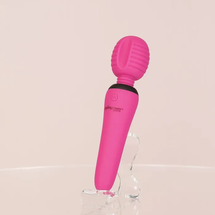 Vibrators PalmPower Groove Mini Wand Massager Pink PalmPower