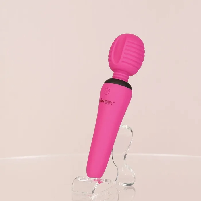 Vibrators PalmPower Groove Mini Wand Massager Pink PalmPower