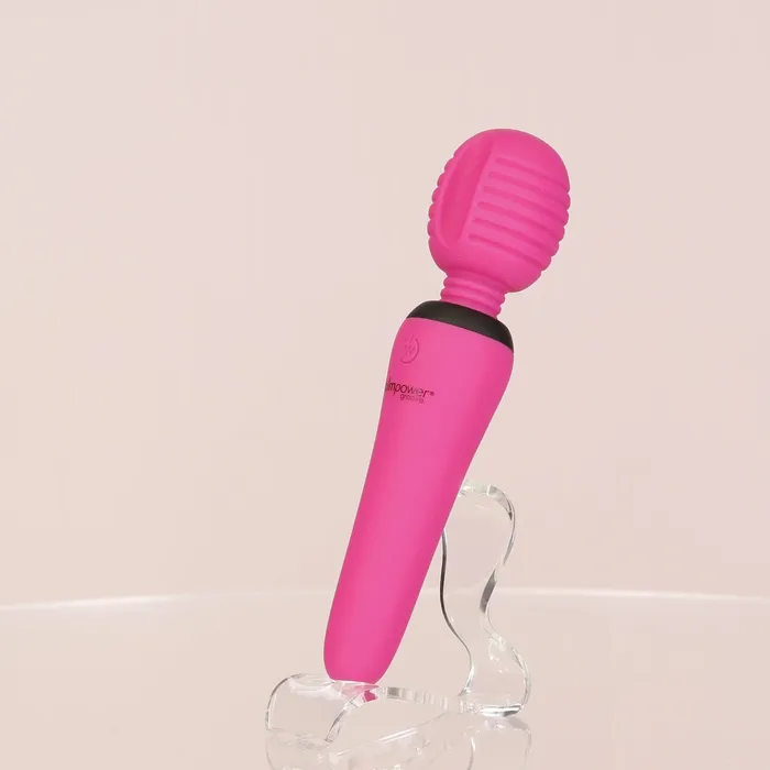 Vibrators PalmPower Groove Mini Wand Massager Pink PalmPower