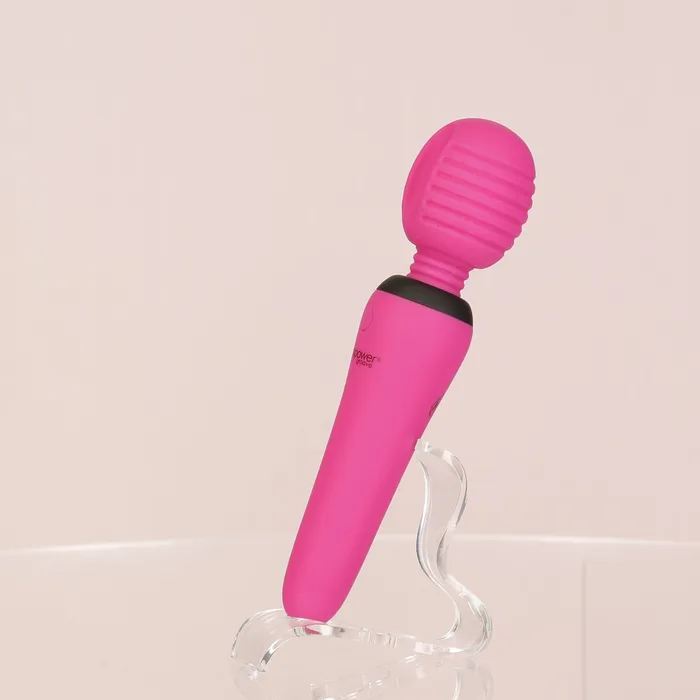 Vibrators PalmPower Groove Mini Wand Massager Pink PalmPower