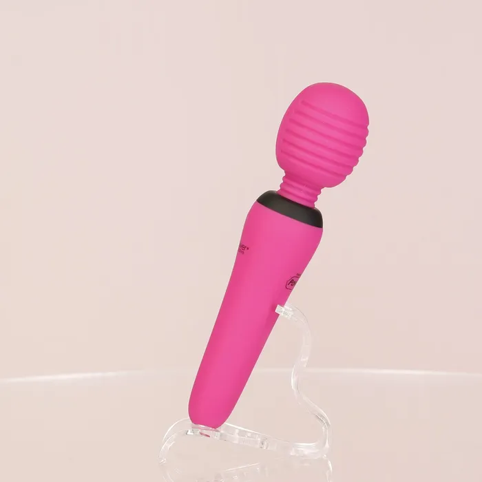Vibrators PalmPower Groove Mini Wand Massager Pink PalmPower