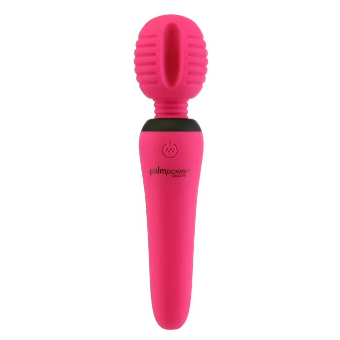 Vibrators PalmPower Groove Mini Wand Massager Pink PalmPower