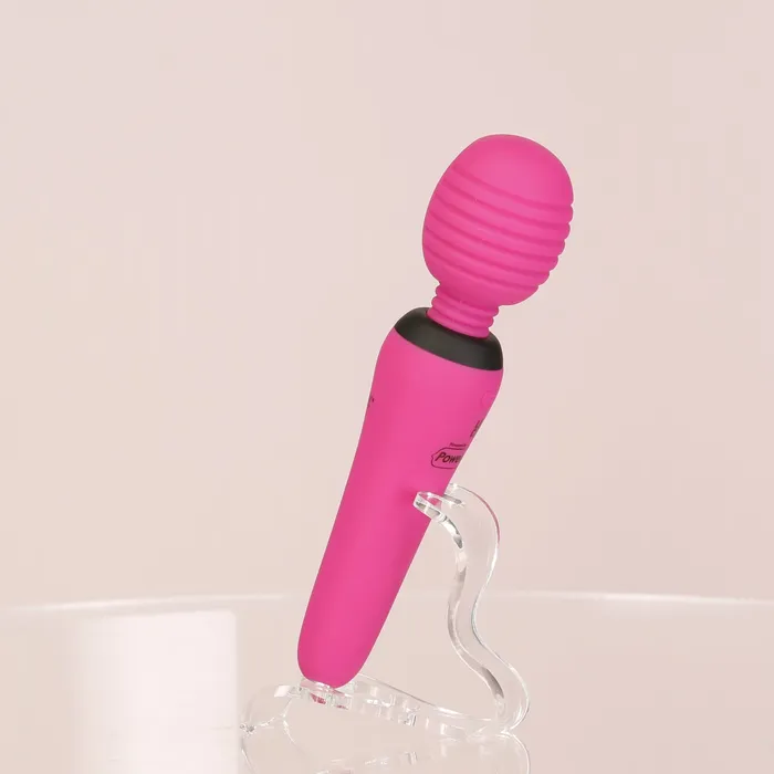 Vibrators PalmPower Groove Mini Wand Massager Pink PalmPower