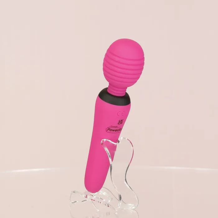 Vibrators PalmPower Groove Mini Wand Massager Pink PalmPower