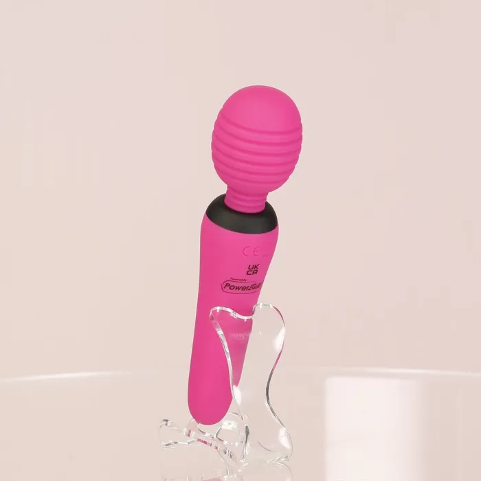 Vibrators PalmPower Groove Mini Wand Massager Pink PalmPower