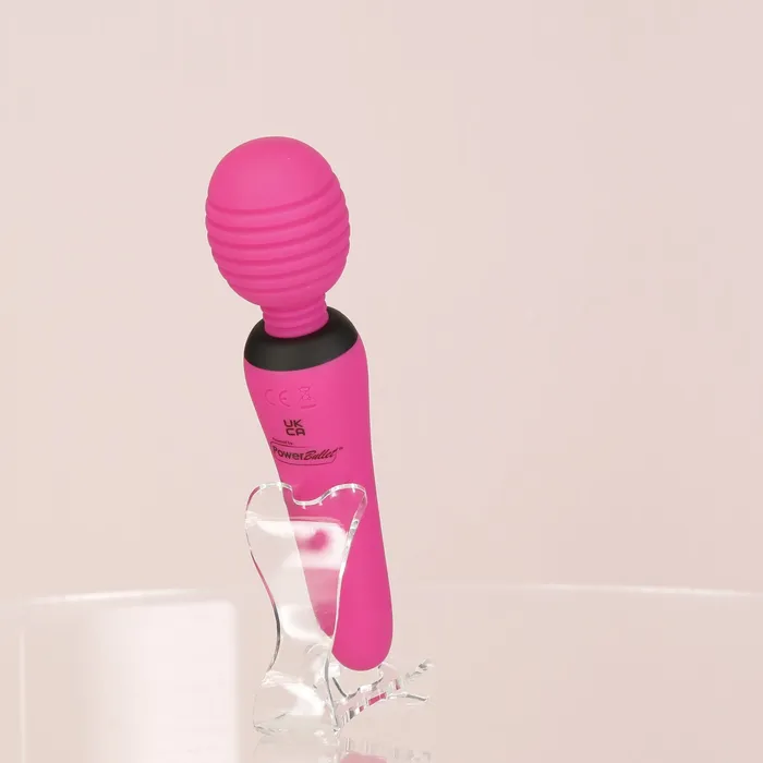 Vibrators PalmPower Groove Mini Wand Massager Pink PalmPower