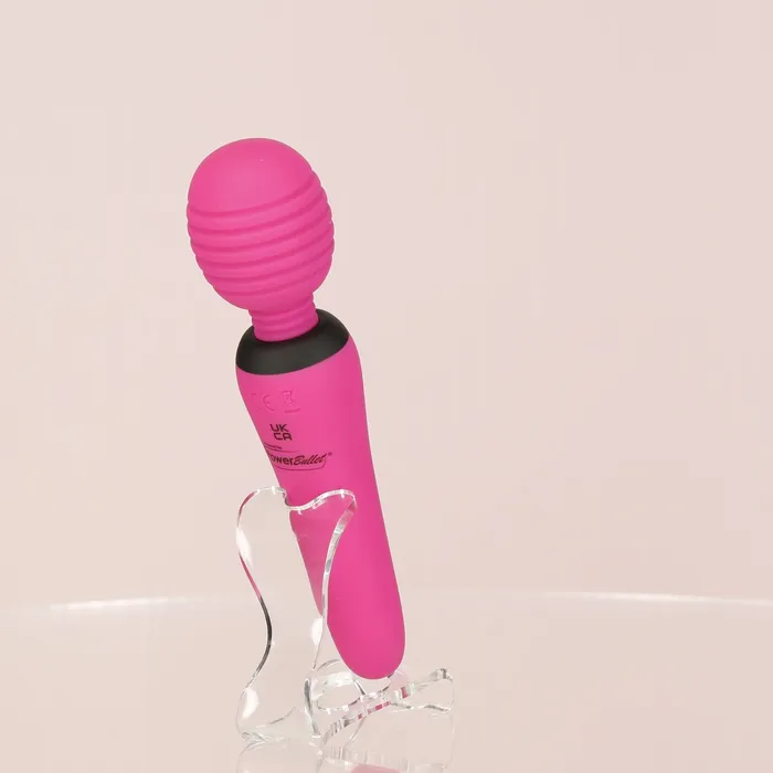 Vibrators PalmPower Groove Mini Wand Massager Pink PalmPower