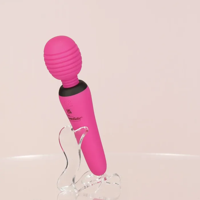 Vibrators PalmPower Groove Mini Wand Massager Pink PalmPower