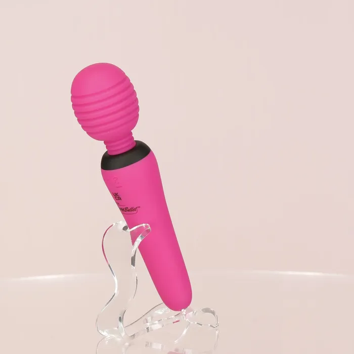 Vibrators PalmPower Groove Mini Wand Massager Pink PalmPower