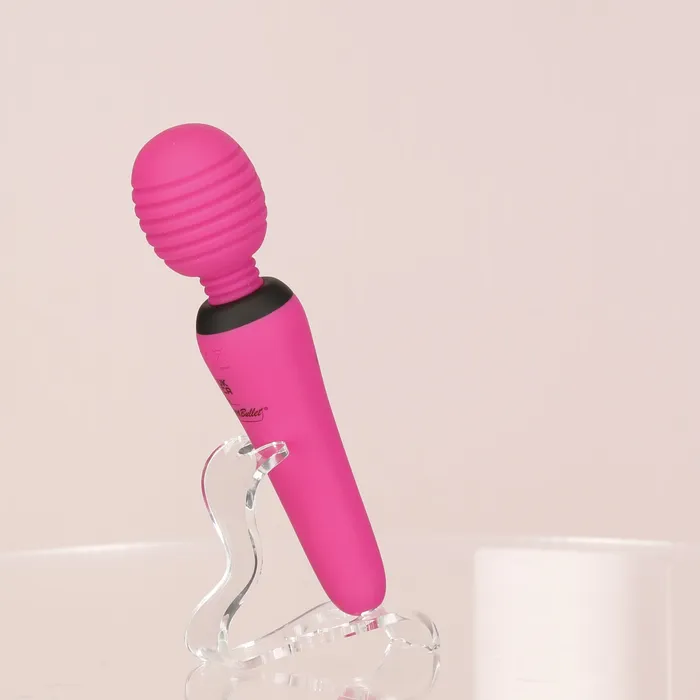 Vibrators PalmPower Groove Mini Wand Massager Pink PalmPower