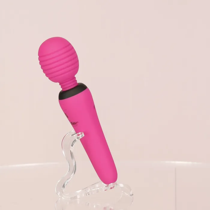 Vibrators PalmPower Groove Mini Wand Massager Pink PalmPower