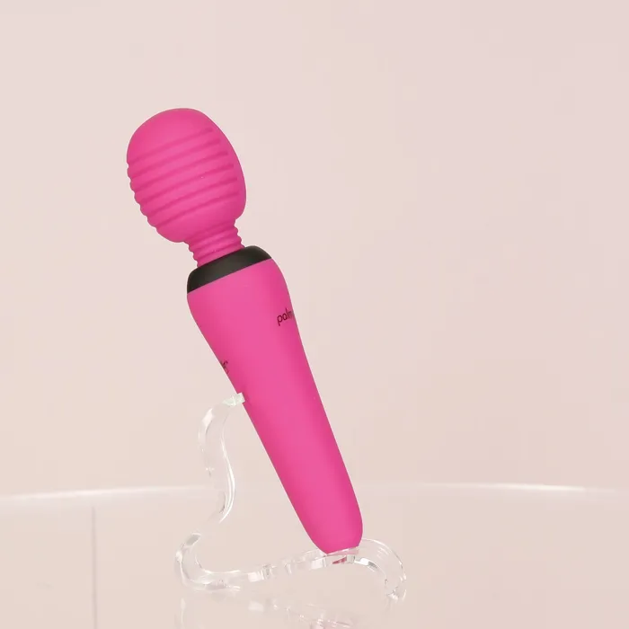 Vibrators PalmPower Groove Mini Wand Massager Pink PalmPower