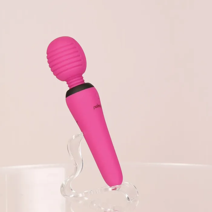 Vibrators PalmPower Groove Mini Wand Massager Pink PalmPower