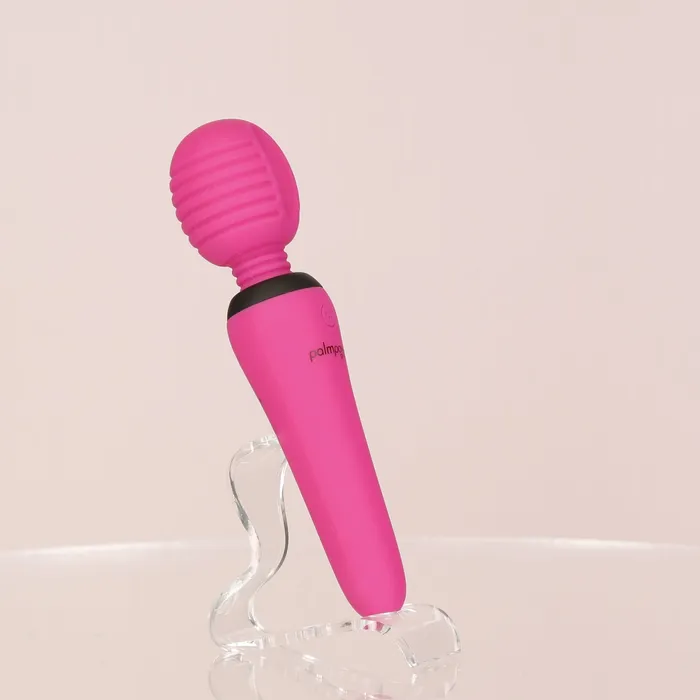 Vibrators PalmPower Groove Mini Wand Massager Pink PalmPower