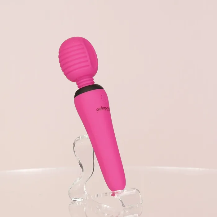 Vibrators PalmPower Groove Mini Wand Massager Pink PalmPower