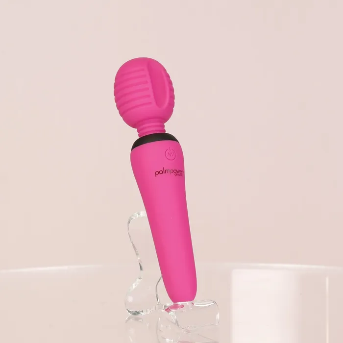 Vibrators PalmPower Groove Mini Wand Massager Pink PalmPower
