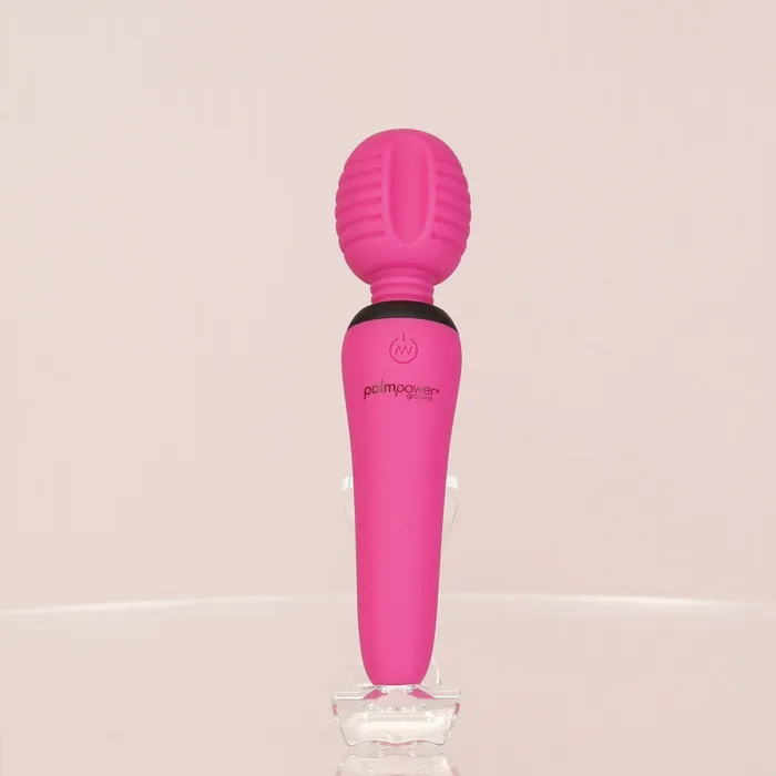 Vibrators PalmPower Groove Mini Wand Massager Pink PalmPower