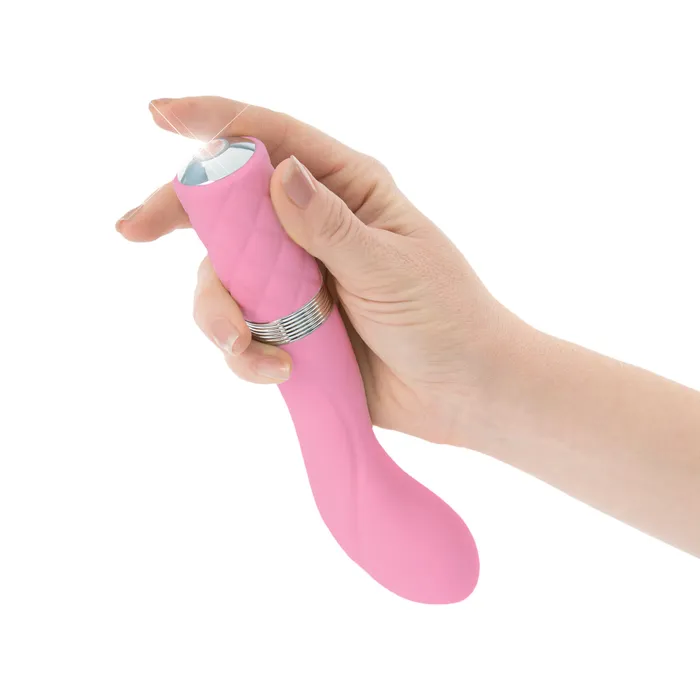 Vibrators PL Pure Love GSpot Vibrator With Swarovski Crystal Pink
