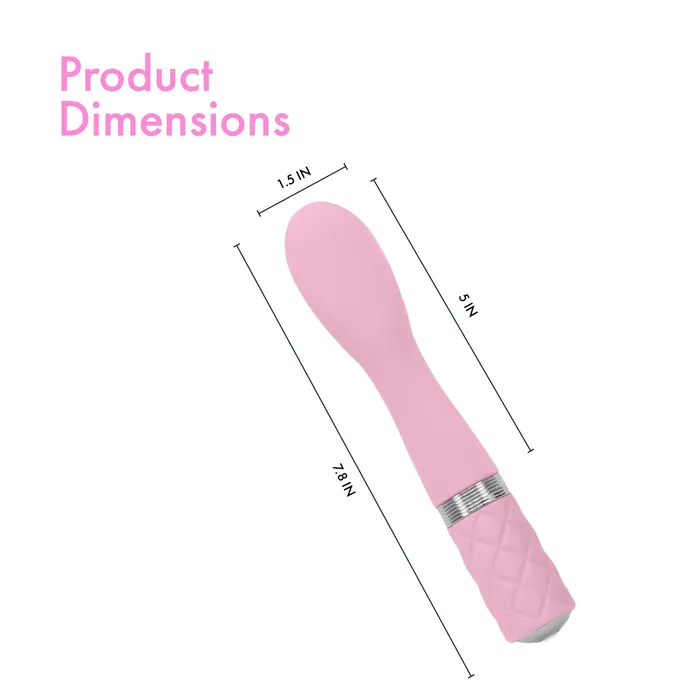 Vibrators PL Pure Love GSpot Vibrator With Swarovski Crystal Pink