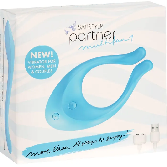 Vibrators Satisfyer Satisfyer Partner Multifun 1 Blue