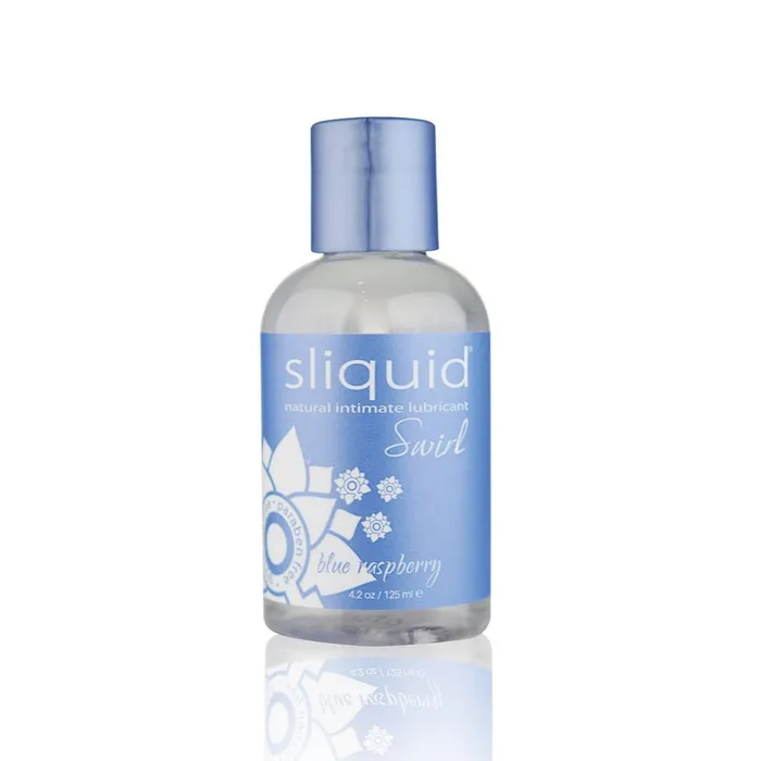 Vibrators Sliquid Sliquid Swirl Blue Raspberry Lube