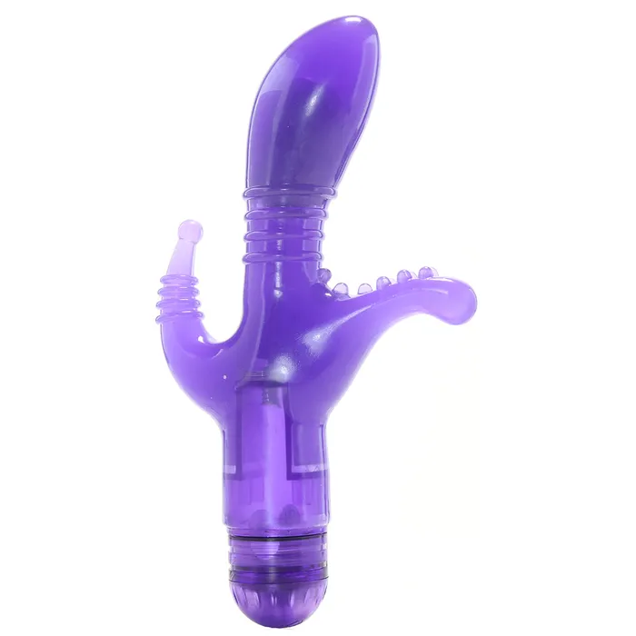 Vibrators Triple Tease Vibe in Purple CalExotics