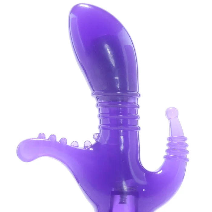 Vibrators Triple Tease Vibe in Purple CalExotics