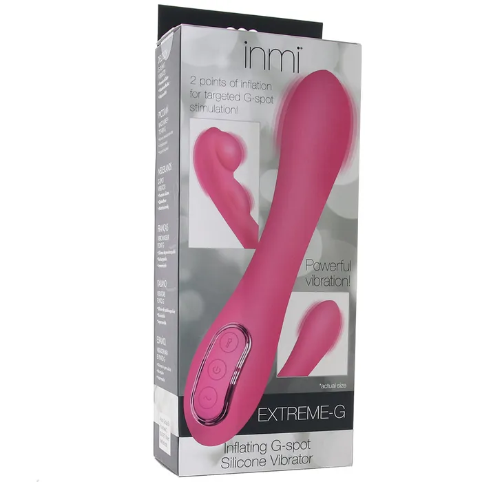 Vibrators XR Brands inmi ExtremeG Inflating GVibe