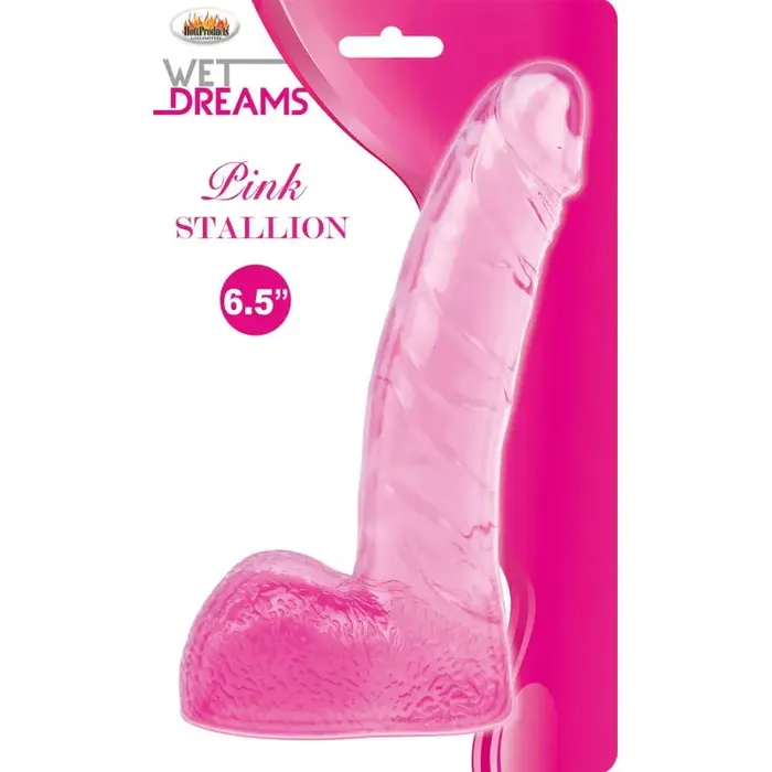 Wet Dreams Pink Stallion 65 Dildo HOTT Products Dildos Wet Dreams Pink Stallion 65 Dildo HOTT Products Dildos