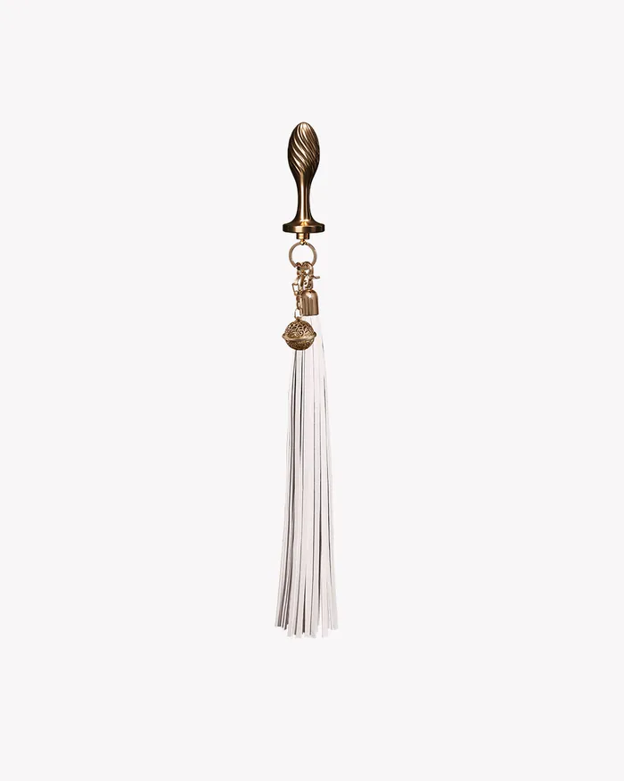 White Flogger Plug Qiuistore Anal